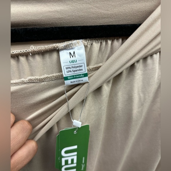 Beige Wide-Leg Lounge Pants size M <<18>> - Picture 5 of 6